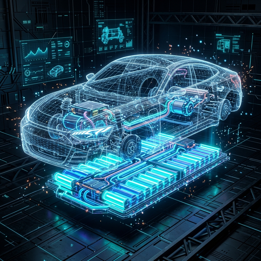 Holographic Battery Visual